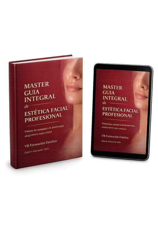 Master Guía Estética Facial + 9 Bonos Digitales + Fichas imprimibles